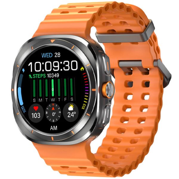 Tf7 Ultra Metal Body Smart Watch (Random Color)