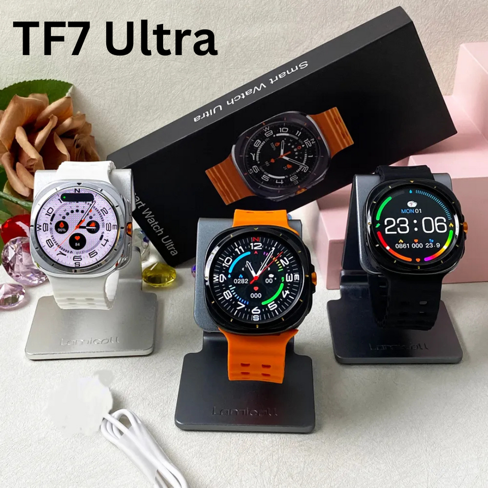 Tf7 Ultra Metal Body Smart Watch (Random Color)