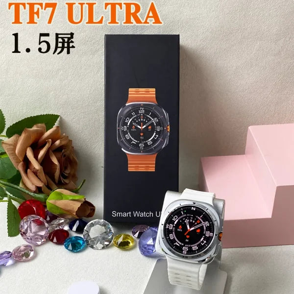 Tf7 Ultra Metal Body Smart Watch (Random Color)