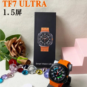 Tf7 Ultra Metal Body Smart Watch (Random Color)