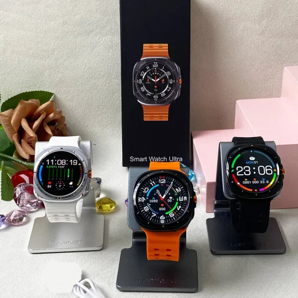 Tf7 Ultra Metal Body Smart Watch (Random Color)